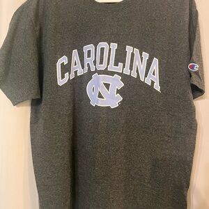Champion Authentic North Carolina Tarheels Men’s L Dark Gray Tee